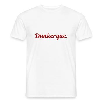 Dunkerque - T-shirt homme - blanc - Devant - AI Model Male 178 dark (178cm)