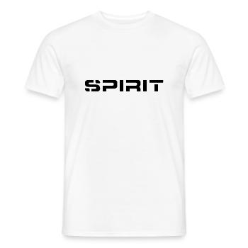 noir - T-shirt homme - blanc - Devant - AI Model Male 178 dark (178cm)