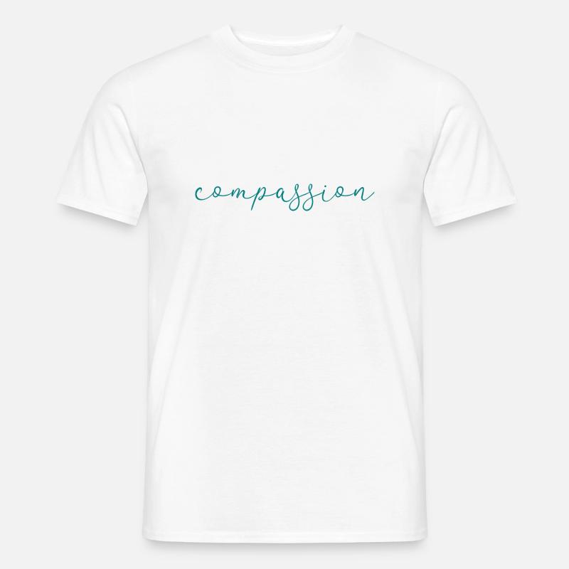 compassion - Men's T-Shirt - white