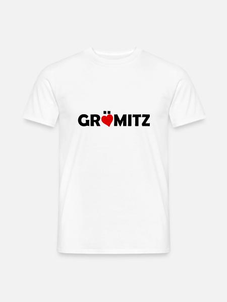 Grömitz - Ostsee - Schleswig Holstein - Ostseebad - Männer T-Shirt - Weiß