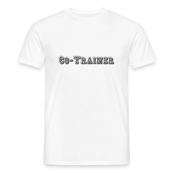 Co-Trainer 03 - Männer T-Shirt - Weiß - Vorne - AI Model Male 178 dark (178cm)