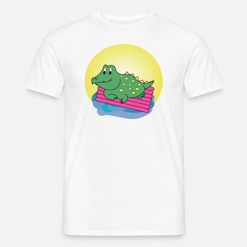 Kai Crocodile - Gift - Gift Idea - Men’s T-shirt - white