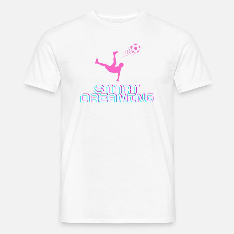 Start Dreaming - Männer T-Shirt - Weiß