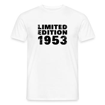 Limitierte Auflage 1953 - Männer T-Shirt - Weiß - Vorne - AI Model Male 178 dark (178cm)