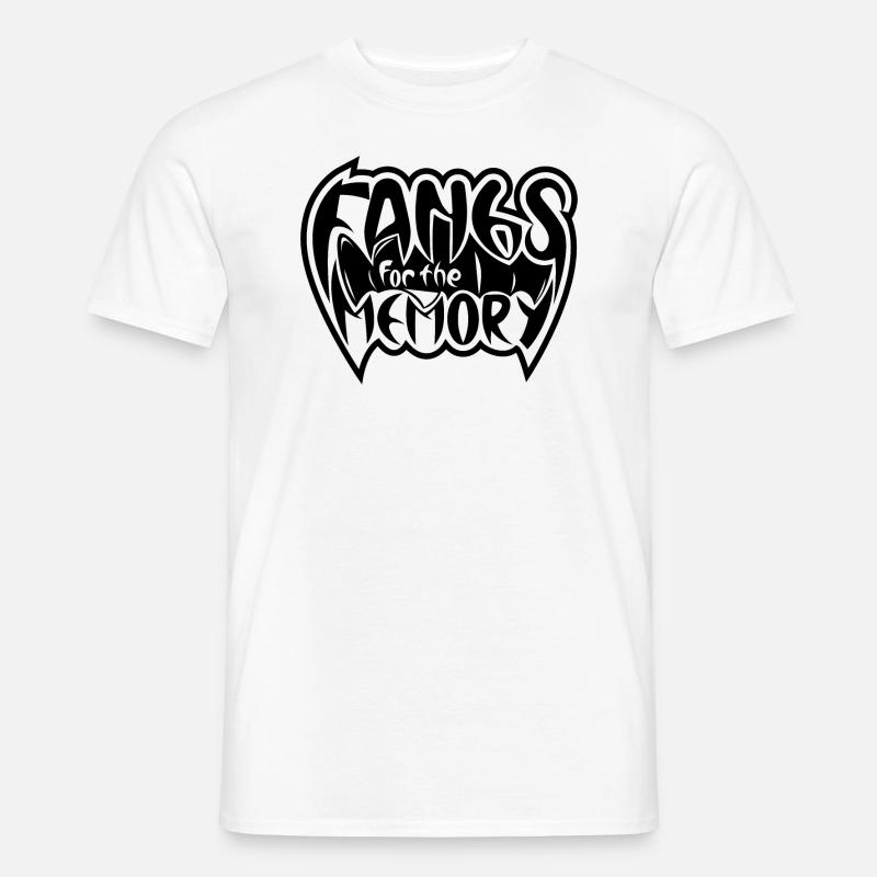 Fangs for the Memory - Men’s T-shirt - white