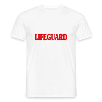 Dictons de sauveteur ambulancier paramédical - T-shirt homme - blanc - Devant - AI Model Male 178 dark (178cm)