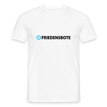 Friedensbote - Männer T-Shirt - Weiß - Vorne - AI Model Male 178 dark (178cm)