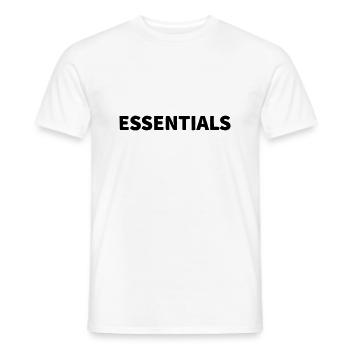 Essentiel - T-shirt homme - blanc - Devant - AI Model Male 178 dark (178cm)