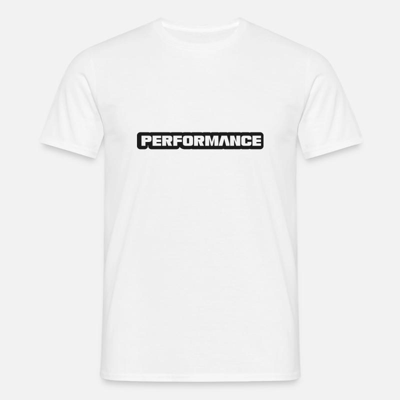 Performance - Optimization - Men's T-Shirt - white