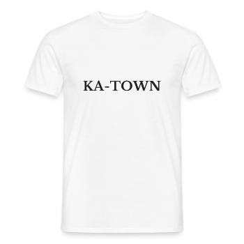 Karlsruhe KA-Town - Men's T-Shirt - white - Front - AI Model Male 178 dark (178cm)