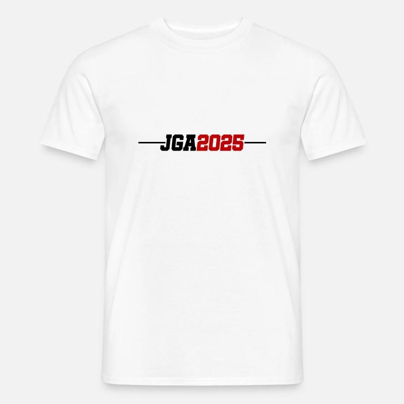 Jga 2025 - Männer T-Shirt - Weiß