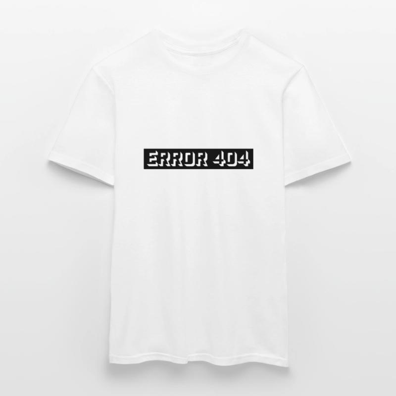 404 Error Computer Message Men’s T-shirt