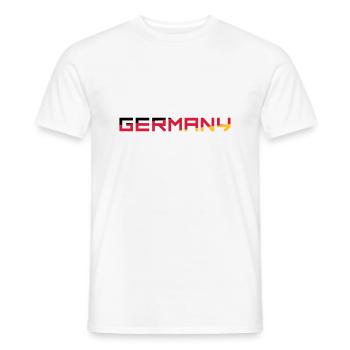 Team Germany Germany Colors Black Red Gold G - Men's T-Shirt - white - Front - AI Model Male 178 dark (178cm)