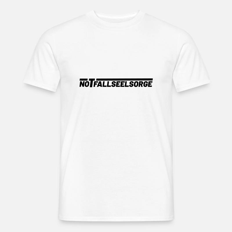 Notfallseelsorge - Männer T-Shirt - Weiß
