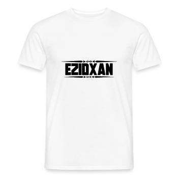 Ezidxan - Männer T-Shirt - Weiß - Vorne - AI Model Male 178 dark (178cm)
