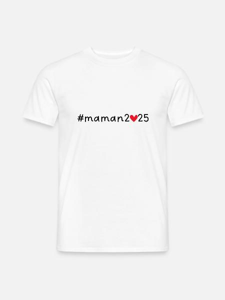 Mama 2025 - Männer T-Shirt - Weiß