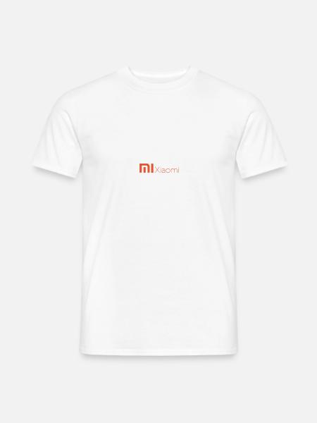 Xiaomi Logo Xiaomi Zubehör 600 b3a794bc 48a - Männer T-Shirt - Weiß