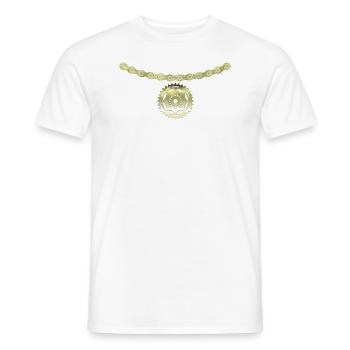 Fahrrad - Männer T-Shirt - Weiß - Vorne - AI Model Male 178 dark (178cm)