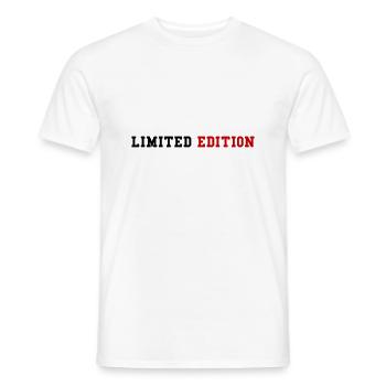 Limited Edition - Men's T-Shirt - white - Front - AI Model Male 178 dark (178cm)