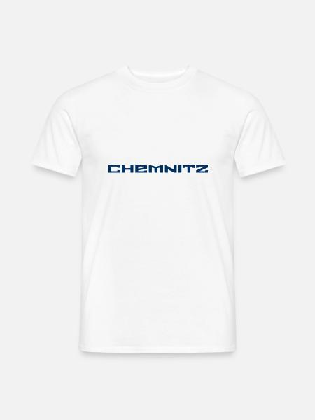Chemnitz - Slogan - Deutschland - Slogan - Männer T-Shirt - Weiß