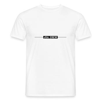 Jga Crew - Männer T-Shirt - Weiß - Vorne - AI Model Male 178 dark (178cm)