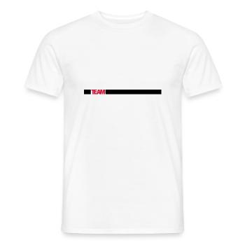 Équipe - T-shirt homme - blanc - Devant - AI Model Male 178 dark (178cm)