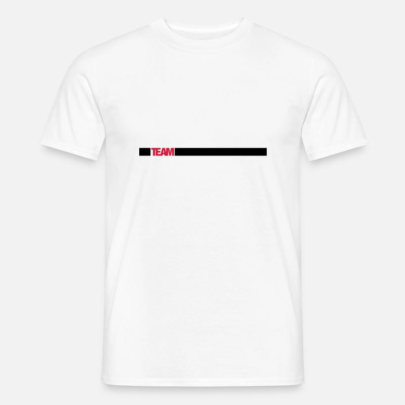 Équipe - T-shirt homme - blanc