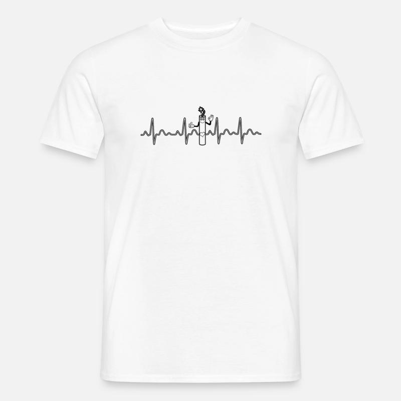 Dynamit Geschenk, Sprengstoff Explosion Sprengung - Männer T-Shirt - Weiß