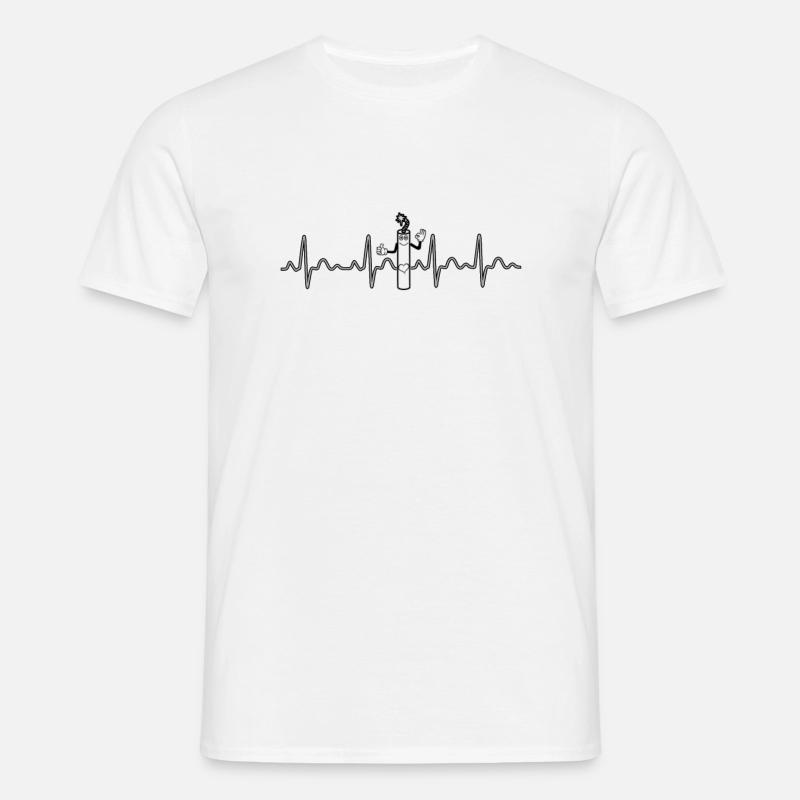 Dynamite cadeau, explosion explosif explosion - T-shirt Homme - blanc