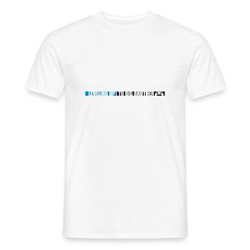 Leveling up big brother - Men's T-Shirt - white - Front - AI Model Male 178 dark (178cm)