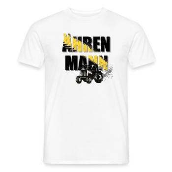 Landwirtschaft Landwirt Ährenmann Ähre Trecker - Männer T-Shirt - Weiß - Vorne - AI Model Male 178 dark (178cm)
