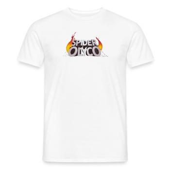 Logo - Männer T-Shirt - Weiß - Vorne - AI Model Male 178 dark (178cm)