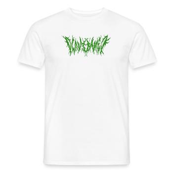 Plant Based Metal - Grün - Männer T-Shirt - Weiß - Vorne - AI Model Male 178 dark (178cm)
