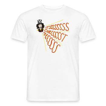 Noddy Christmas - Men's T-Shirt - white - Front - AI Model Male 178 dark (178cm)