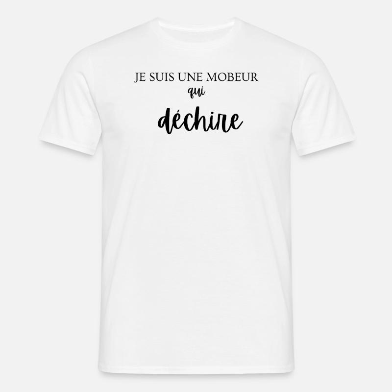 Tearing Mobeur - Men's T-Shirt - white