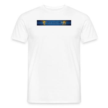 Rave Maschine - Männer T-Shirt - Weiß - Vorne - AI Model Male 178 dark (178cm)