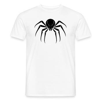 Araignée - T-shirt homme - blanc - Devant - AI Model Male 178 dark (178cm)
