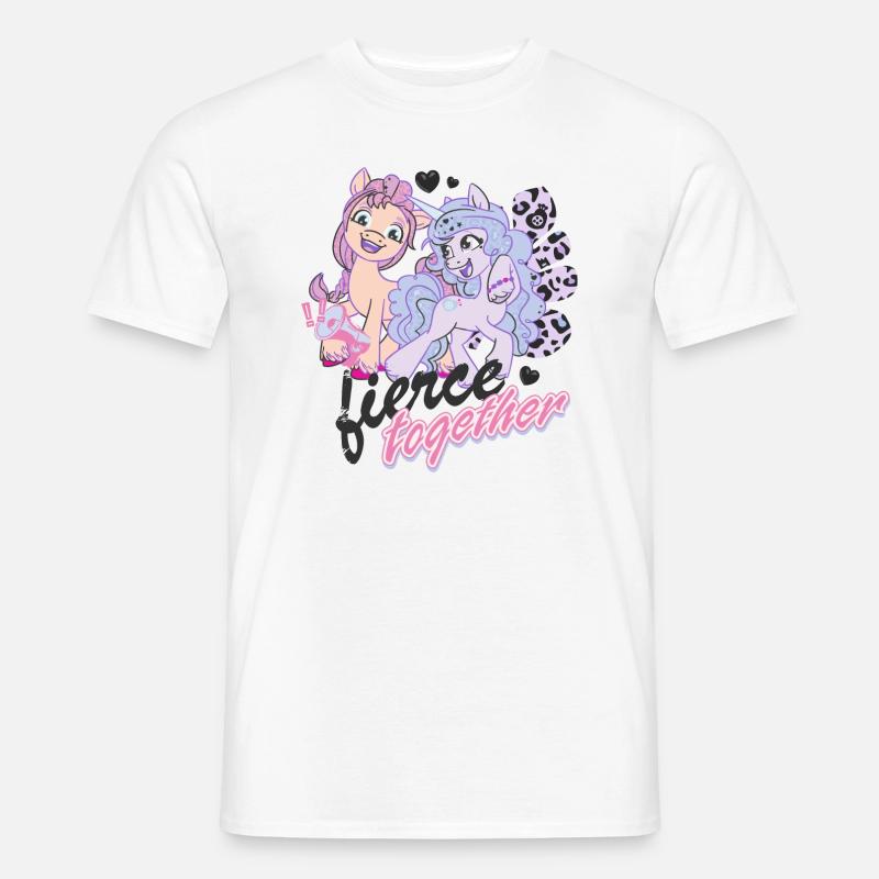 Min lille pony hård sammen - Mænd T-shirt - hvid