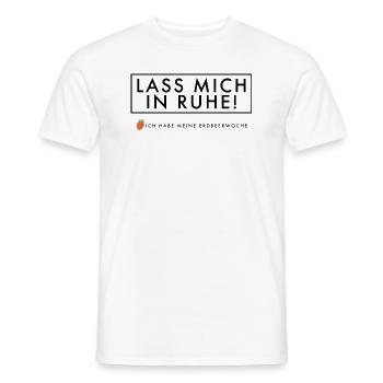 Lass mich in Ruhe - Männer T-Shirt - Weiß - Vorne - AI Model Male 178 dark (178cm)