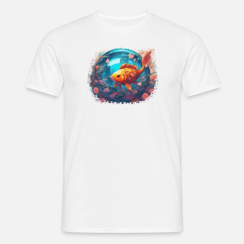 Sunfish Reflections - Männer T-Shirt - Weiß