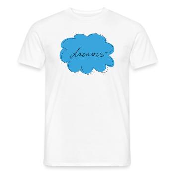 Dreams - Männer T-Shirt - Weiß - Vorne - AI Model Male 178 dark (178cm)