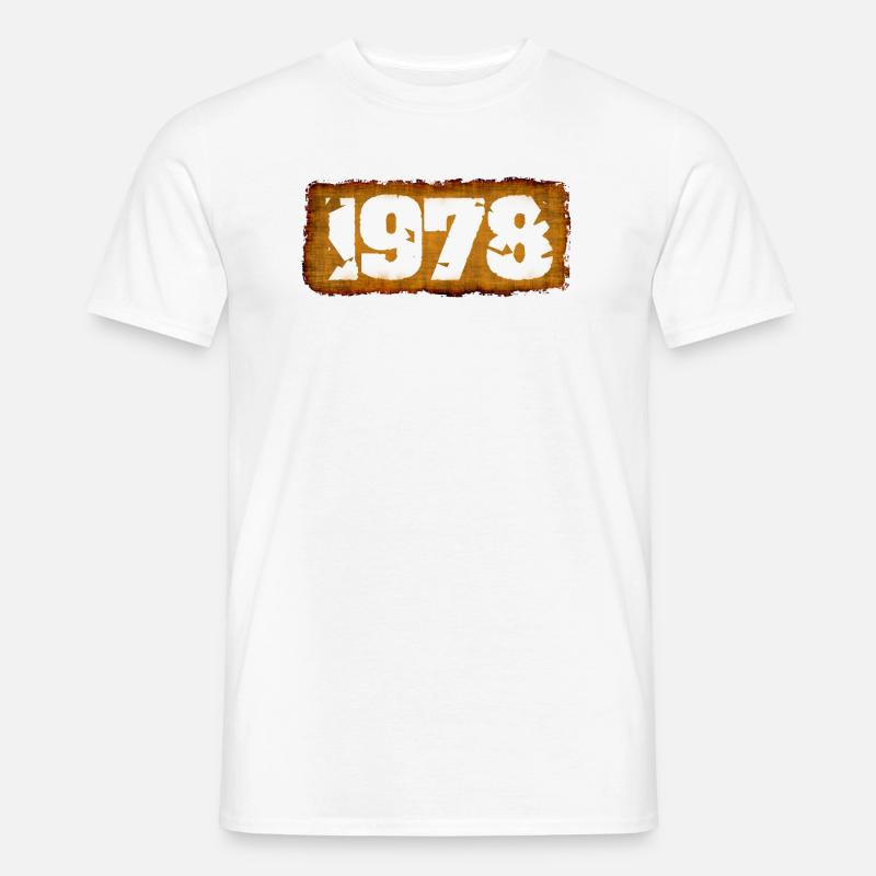 1978 - Männer T-Shirt - Weiß