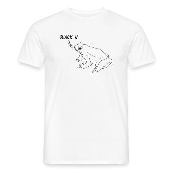 Frosch - Quark - Männer T-Shirt - Weiß - Vorne - AI Model Male 178 dark (178cm)