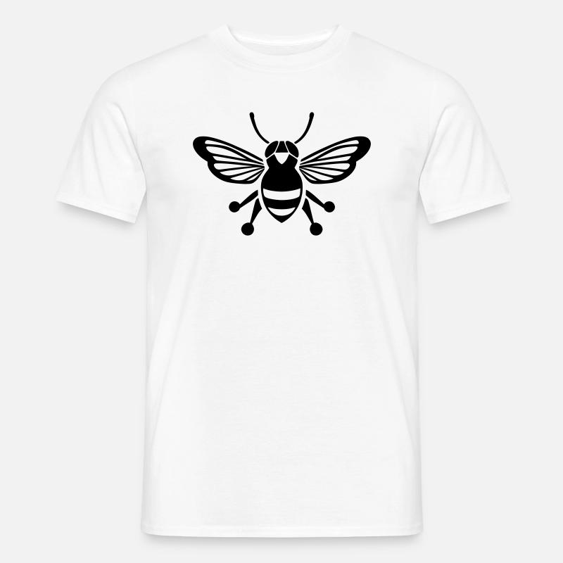 Zikade - Männer T-Shirt - Weiß