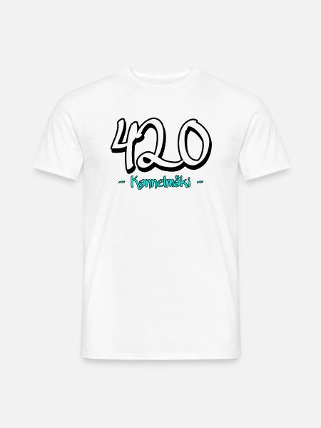 420 - Men's T-Shirt - white