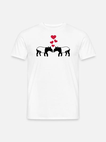 Tapir - T-shirt homme - blanc