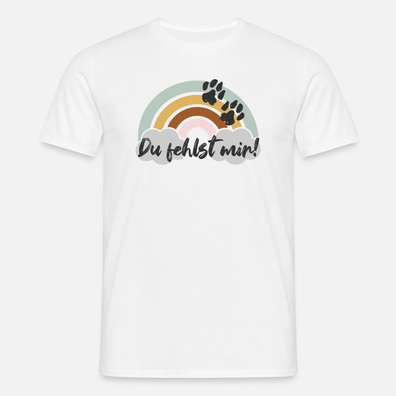 Jeg savner dig! - T-shirt til herrer - hvid