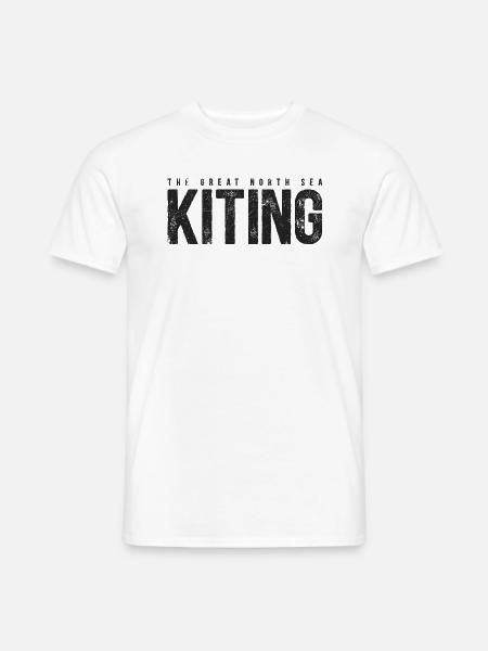 KITING NORDSEE KITER SURFER KITESURFING SYLT MOTIV - Männer T-Shirt - Weiß