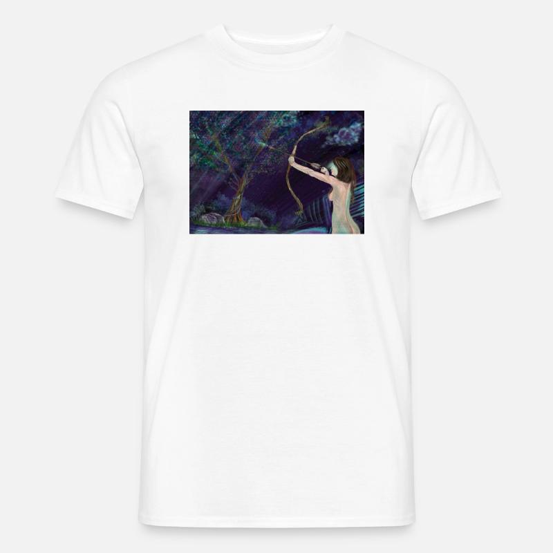 Trust your Aim, Instinct - Männer T-Shirt - Weiß