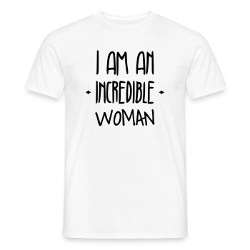 Mädchen / Fee / Prinzessin / Baby - Männer T-Shirt - Weiß - Vorne - AI Model Male 178 dark (178cm)
